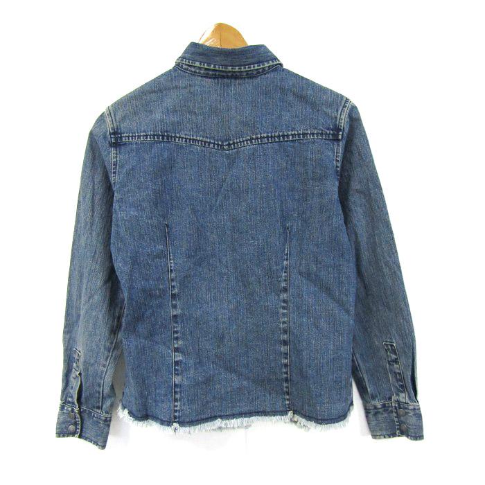 LAURA ASHLEY - ローラアシュレイ デニムジャケット Gジャン アウター レディース 9サイズ ブルー系 Laura Ashley LAURA ASHLEY ローラアシュレイ デニムジャケット Gジャン