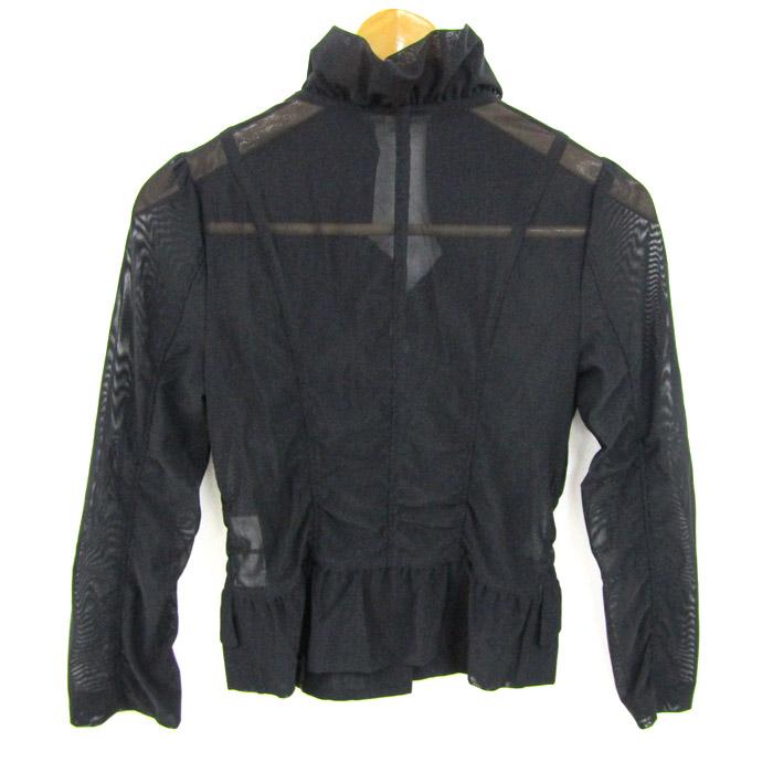 エムズグレイシー フリルジャケット シアー アウター レディース 38  