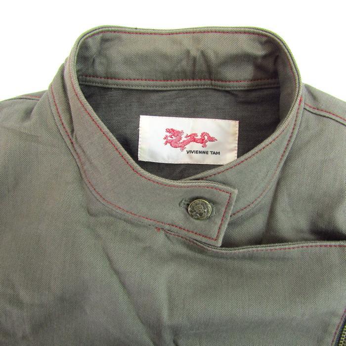 ヴィヴィアンタム ライダースジャケット アウター コットン ストレッチ