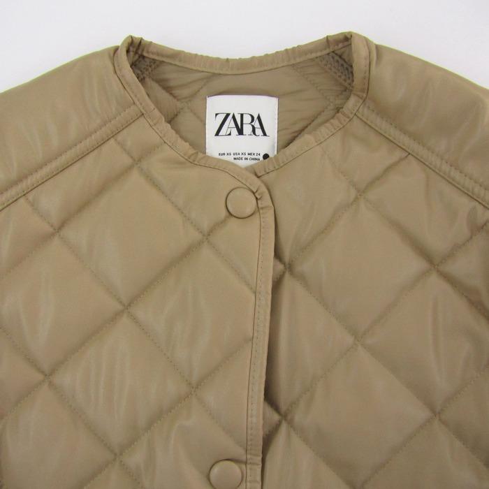 断捨離sale❣️BEIGE. カーキ ノーカラージャケット　2サイズ 断捨離sale❣️BEIGE. カーキ ノーカラージャケット 2サイズ 断