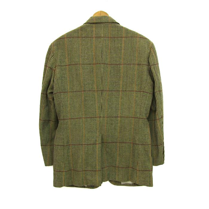 ポロバイラルフローレン テーラードジャケット アウター チェック柄