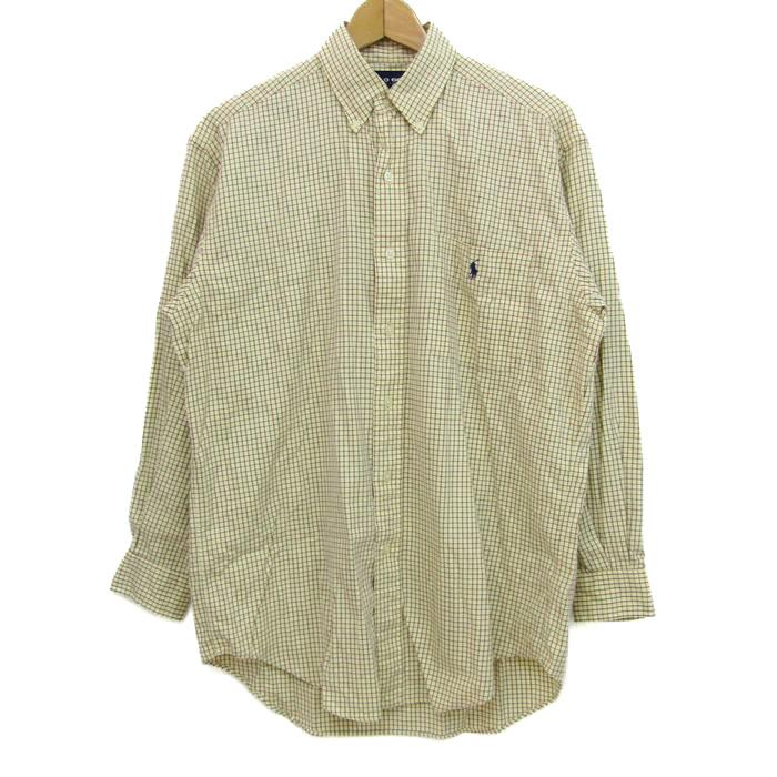 Ralph Lauren チェック柄 ボタンダウンシャツ Ralph Lauren - ラルフローレン 長袖シャツ トップス ボタン