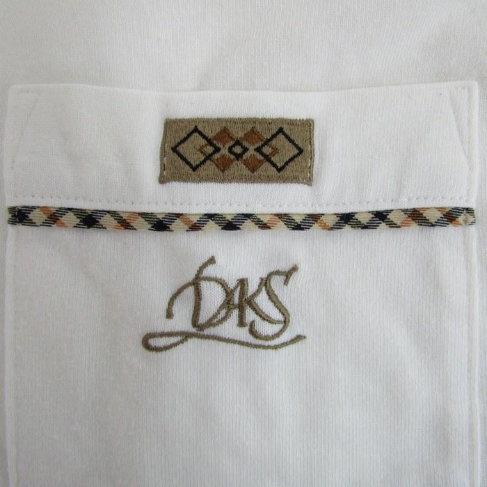 DAKS ダックス ポロシャツ トップス 長袖 ゴルフウエア 日本製