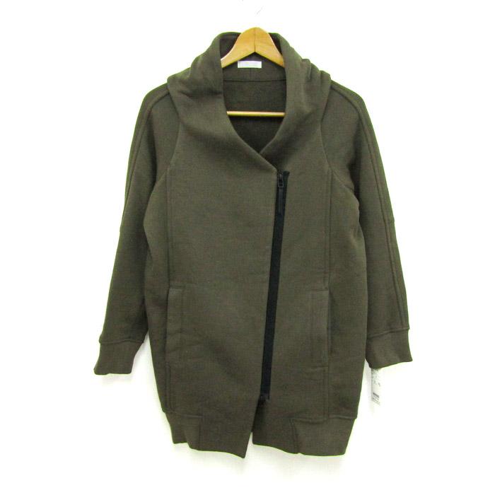 パシオーネ ショートコート ジップアップ スウェット アウター 日本製  