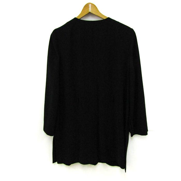 レリアン　ノーカラーコート　13+ 大きいサイズ Leilian レリアン ノーカラーコート 大きいサイズ トップス