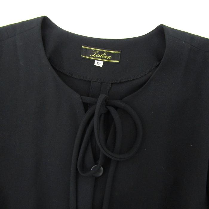 レリアン　ノーカラーコート　13+ 大きいサイズ BPF03_1500049_40100?$VS_1500$