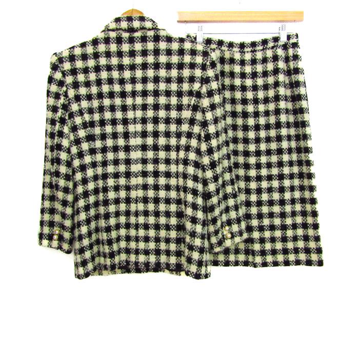 HANAE MORI（ハナエモリ） スーツ セットアップ 上下セット ウール混