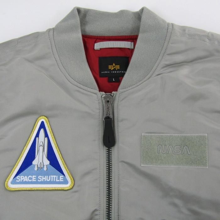 希少カラー　アルファインダストリーズ MA-1 フライトジャケット NASA Alpha Industries ALPHA アルファ MA-1 フライトジャケット NASA