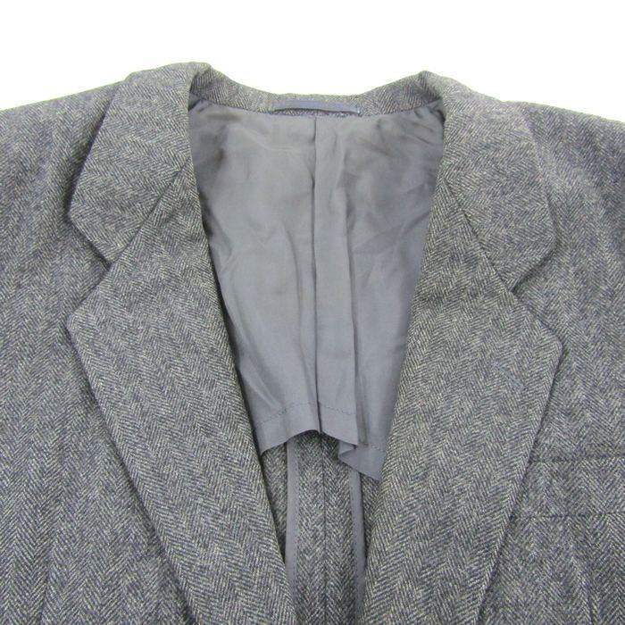 新品 半額以下 24SS コムデギャルソンオム ウールヘリンボーンジャケット S 新品 半額以下 24SS コムデギャルソンオム ウールヘリンボーン