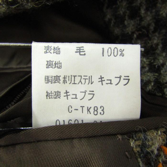 バーバリーズ テーラードジャケット アウター 千鳥格子柄 エルボー