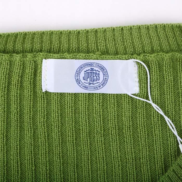 J.PRESS ジェイプレス カーディガン トップス 長袖 クルーネック