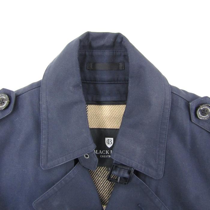 【タグ付き】ブラックレーベルクレストブリッジ　トレンチコート　ライナー　チェック Yahoo!オークション -「ブラックレーベルクレストブリッジ