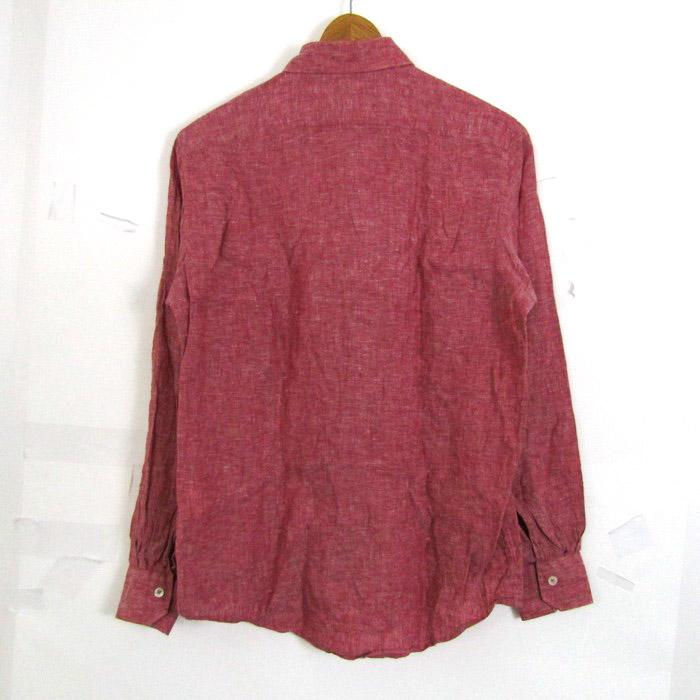 ポールスミス ローズリネンシャツ 長袖 ポールスミス 長袖シャツ カラーシャツ リネン トップス メンズ