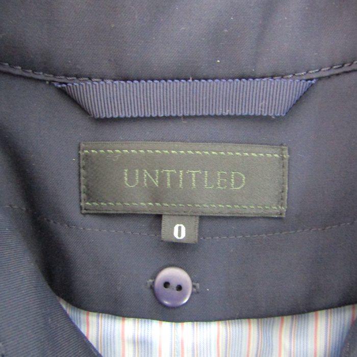 UNTITLED アンタイトル トレンチコート アウター ライナー付き