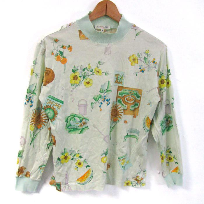 レオナールスポーツの長袖トップス レオナール スポーツ 長袖Tシャツ