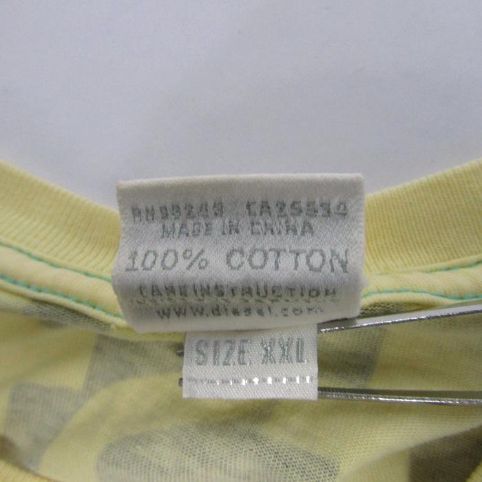 DIESEL ディーゼル 半袖Tシャツ クルーネック 大きいサイズ トップス  