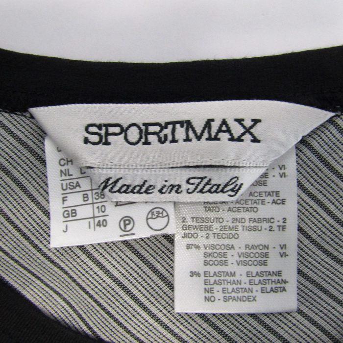 スポーツマックス ワンピース 半袖 チェック柄 トップス