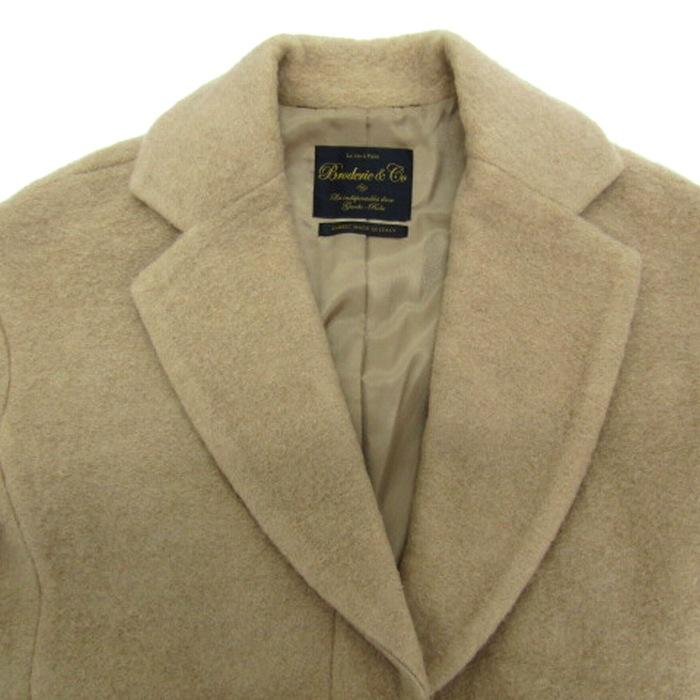ナノユニバース チェスターコート Braderie＆Co ウール混 アウター
