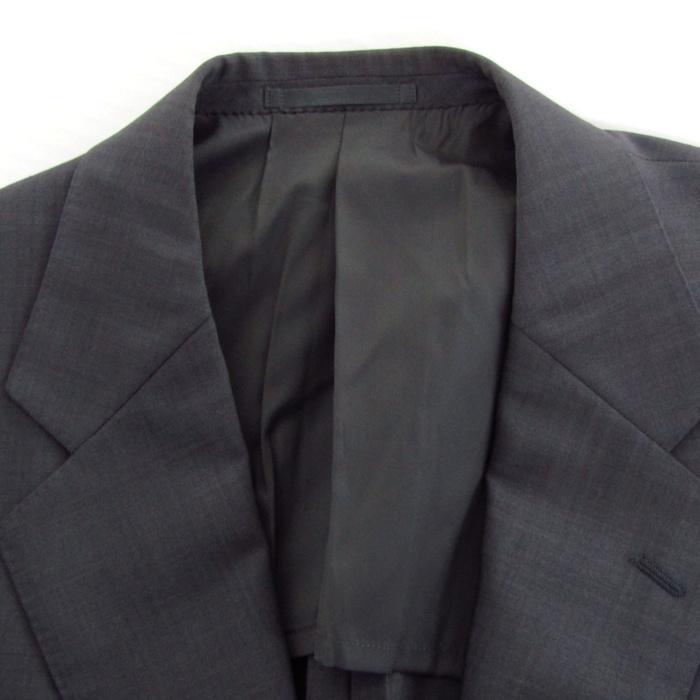ランバン テーラードジャケット アウター モヘヤ混 CLASSIQUE メンズ R46-44サイズ グレー LANVIN LANVIN（ランバン） テーラードジャケット アウター モヘヤ混