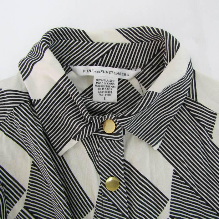 ダイアンフォンファステンバーグ シャツワンピース 長袖 トップス  