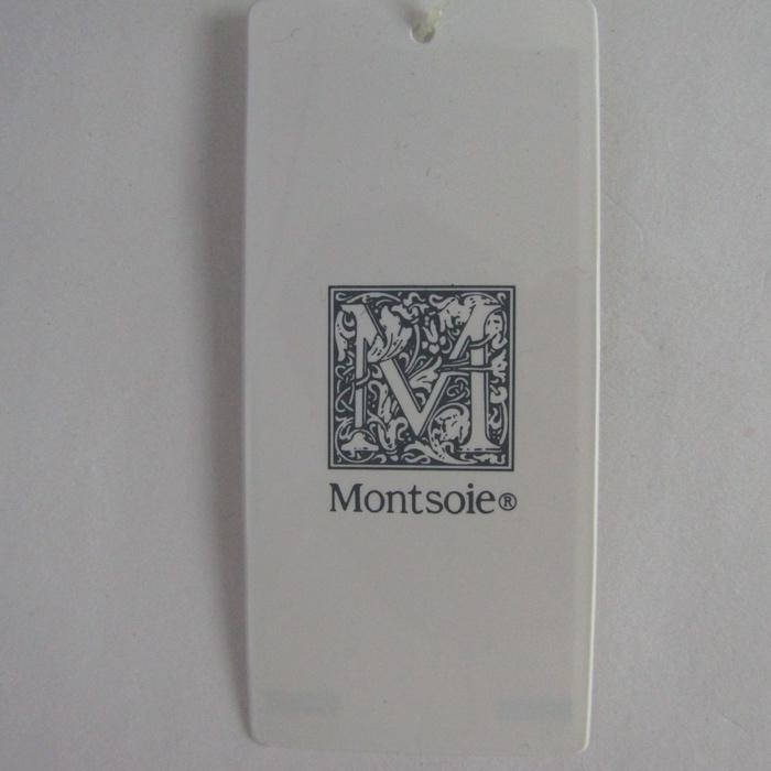 モンソワ カーディガン トップス 長袖 Vネック イタリー糸使用 未使用品 レディース 11サイズ ブラック Montsoie モンソワ カーディガン トップス 長袖 Vネック イタリー糸使用 未使用