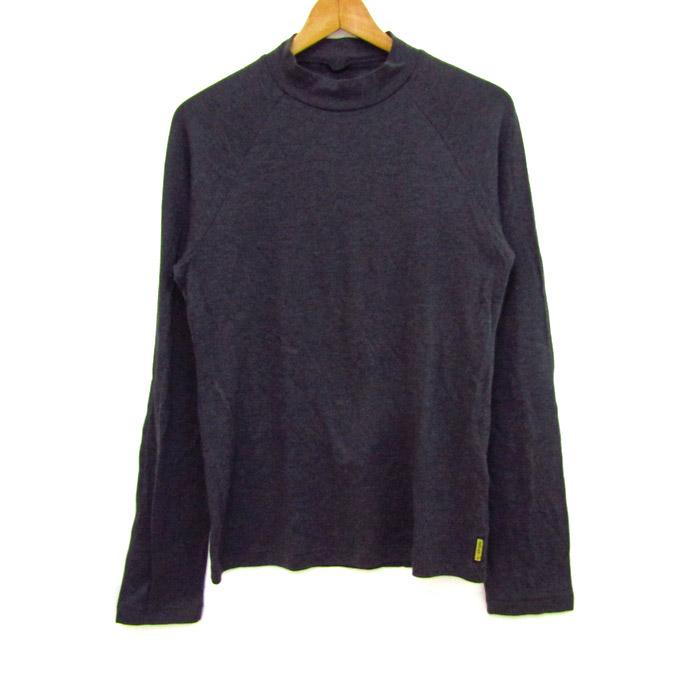 アルマーニジーンズ ニット セーター 長袖 コットン100% ブランド イタリア製 レディース Lサイズ グレー系 ARMANI JEANS | ARMANI JEANS