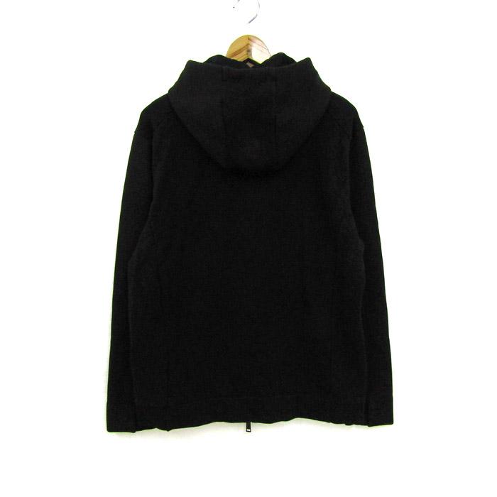 アルマーニエクスチェンジ ジップアップパーカー 大きいサイズ トップス メンズ XLサイズ ブラック ARMANI EXCHANGE アルマーニエクスチェンジ ジップアップパーカー 大きいサイズ