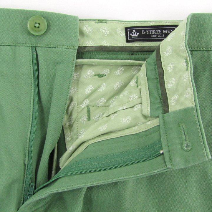 ビースリー テーパードパンツ アンクル丈 ストレッチ ボトムス メンズ