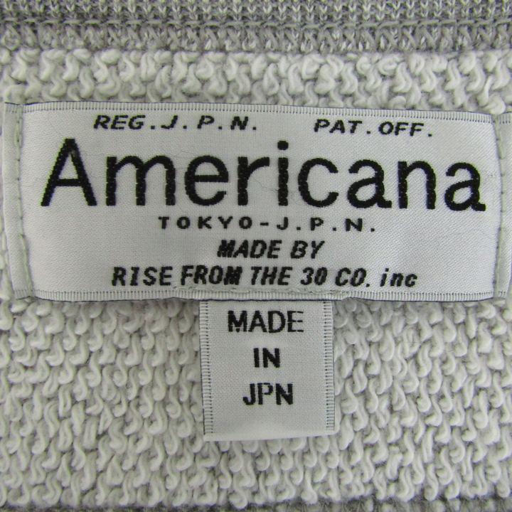 美品　アメリカーナ　トレーナー AMERICANA トレーナー スウェット 「Americana/アメリカーナ」 7