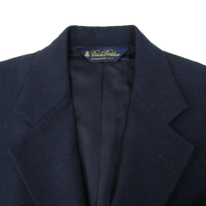 3XL相当 BROOKS BROTHERS テーラードジャケット ウール ブルー 3XL相当 BROOKS BROTHERS テーラードジャケット ウール ブルー