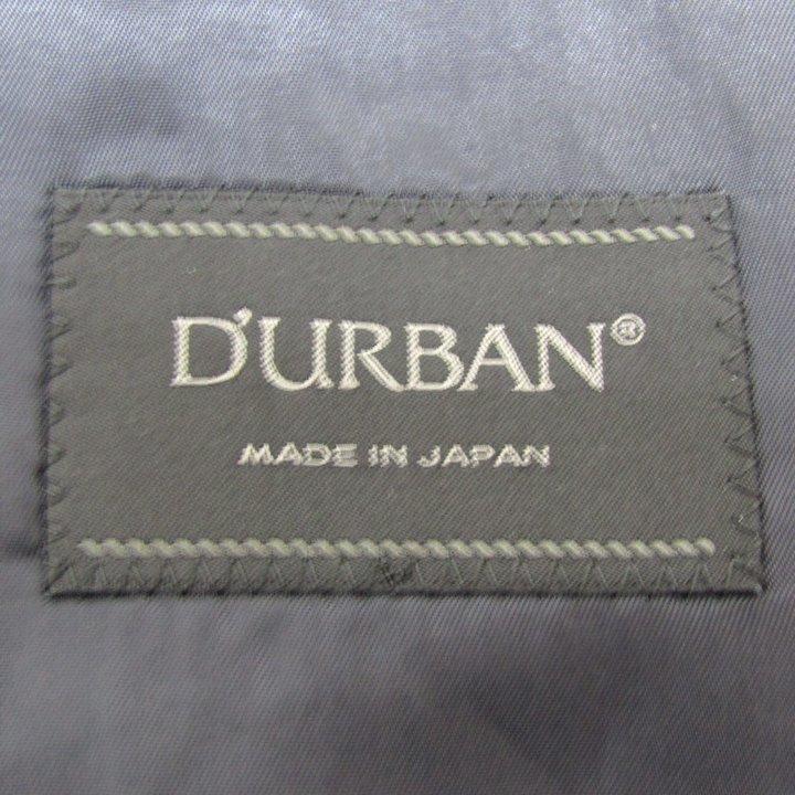 ダーバン テーラードジャケット 新品タグ付 ウール100% 日本製 メンズ XL D'URBAN（ダーバン） テーラードジャケット ウール100% ブラウン