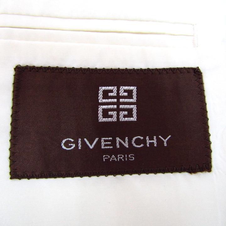 GIVENCHY Life ノーカラーウールジャケットセット 冬 9号 8346 ジバンシー スーツ セットアップ ウール100% 上下セット ブランド 記名