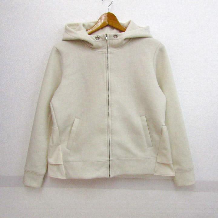 BARNEYS NEWYORK フリルパーカー BARNEYS NEWYORK（バーニーズニューヨーク） パーカー トップス ジップ