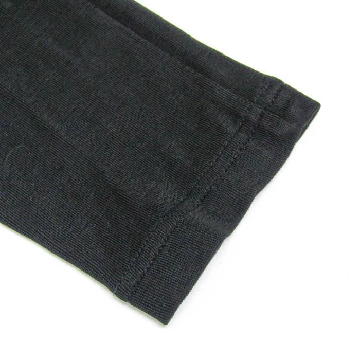 バレンザポー 長袖Tシャツ ストレッチ クルーネック トップス 日本製