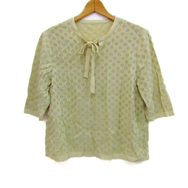 レリアン★大人フェミニン♪ラメ入りニット 七分袖 大きいサイズ13＋  シルバーグレー系 z15547 店舗人気】セーター【BOURGE】 | Leilian plus house (Women