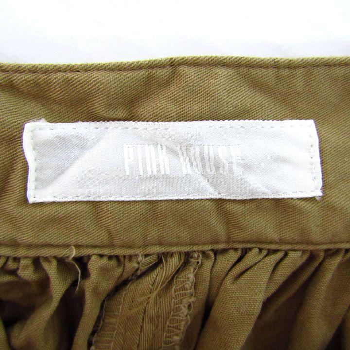 ピンクハウス ロングスカート ボトムス ギャザーフレア ヴィンテージ  