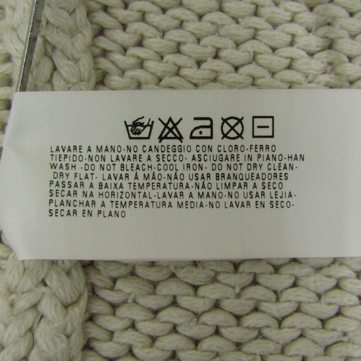 アルマーニ・ジーンズ ニット トップス 長袖 ローゲージ イタリア製 レディース USA4サイズ ベージュ ARMANI JEANS | ARMANI JEANS | 04