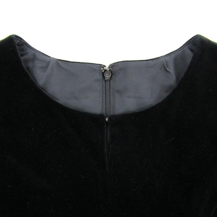 トゥモローランド ワンピース トップス ノースリーブ ベロア  