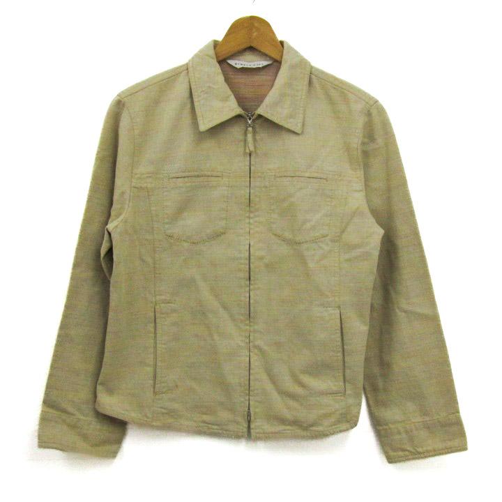 シンプルライフ ブルゾン ジャケット コットン100% ブランド レナウン