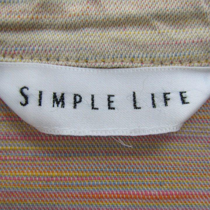 SIMPLE LIFE　 ライトスプリングブルゾン　M コート・アウター｜エレメントオブシンプルライフ（レディス）(element