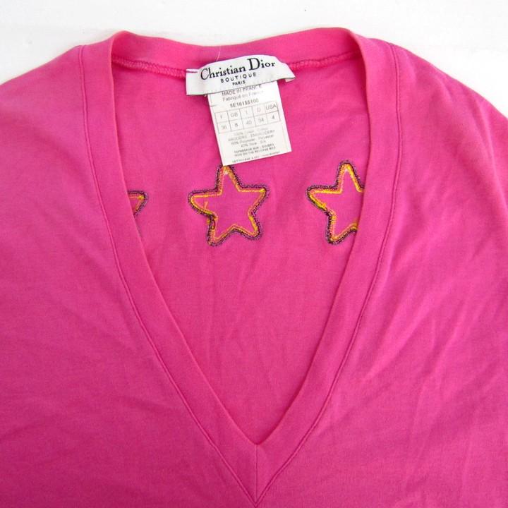 クリスチャンディオール　レディース　長袖　Tシャツ Christian Dior（Tシャツ(長袖/七分)）のフリマアイテム一覧
