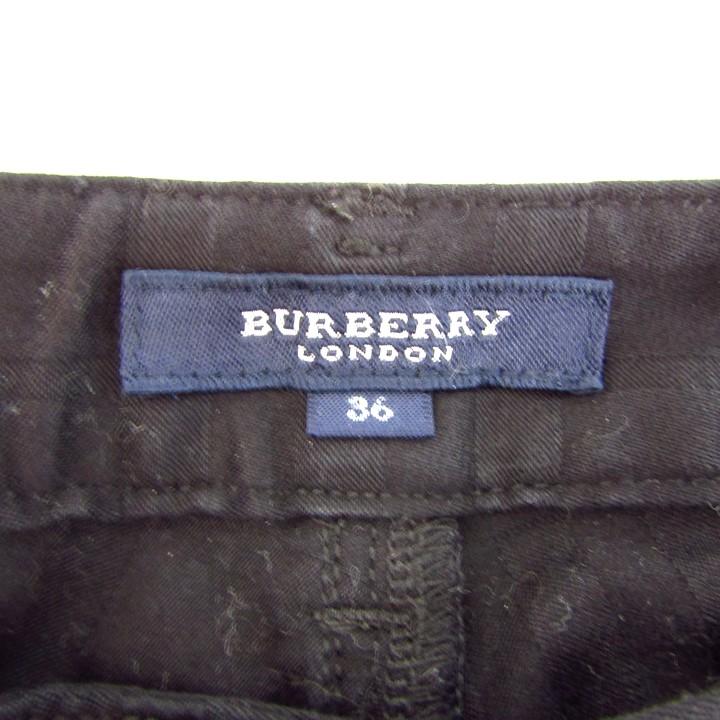 Burberry London サイズ36 バーバリーロンドン パンツ ボトムス ストレッチ レディース 36