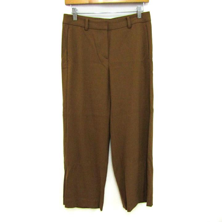 セオリーリュクス ワイドパンツ ボトムス ストレッチ 日本製