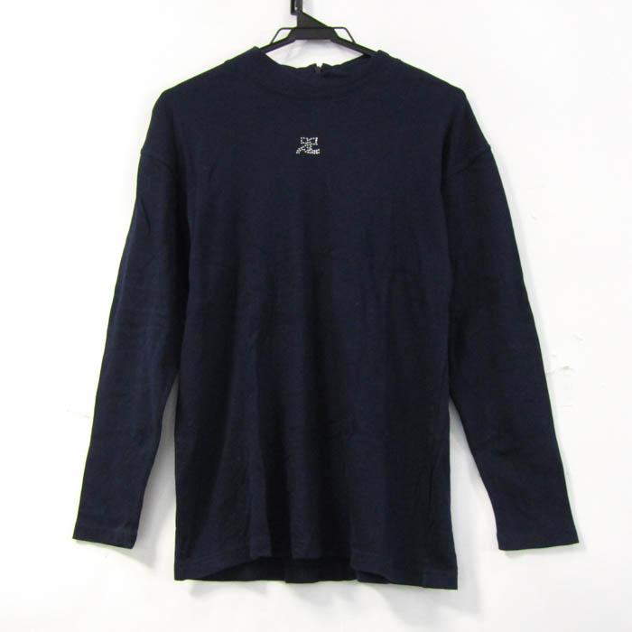 courreges　長袖Tシャツ courreges クレージュ 長袖Tシャツ トップス ワンポイントロゴ