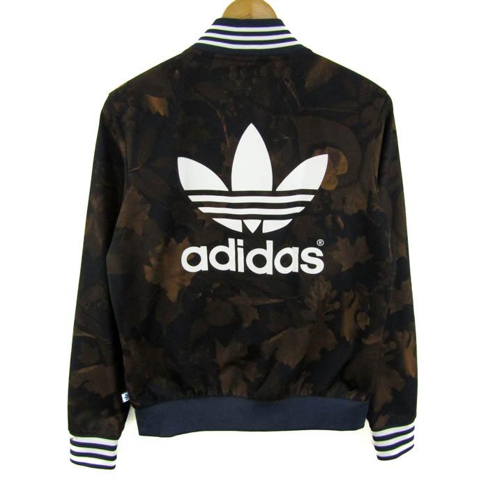 【adidasアディダス】トラックジャケット　ジップアップジャージ OTサイズ adidasアディダス】トラックジャケット ジップアップジャージ OT