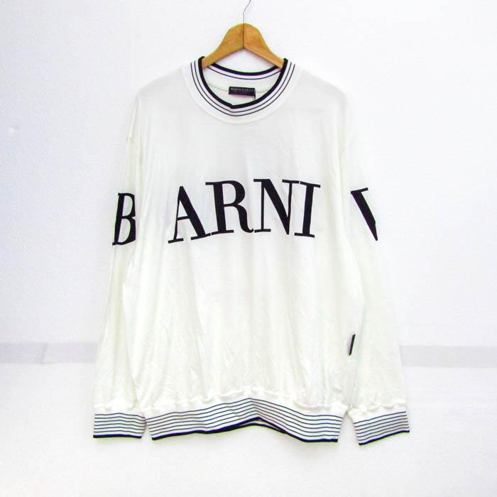 バーニヴァーノ 長袖Tシャツ トップス ロゴT 日本製 大きいサイズ 未