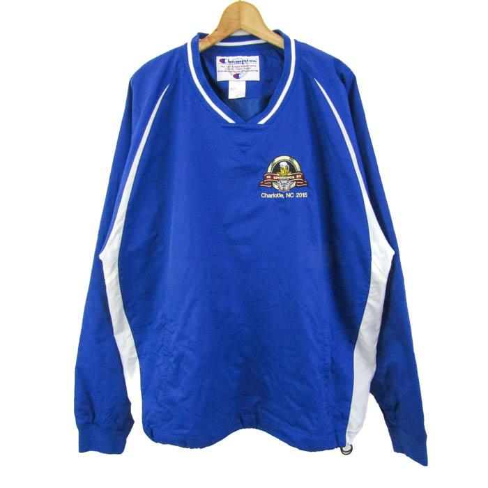 Champion（チャンピオン） ピステ 長袖 Vネック スポーツウエア 大きい