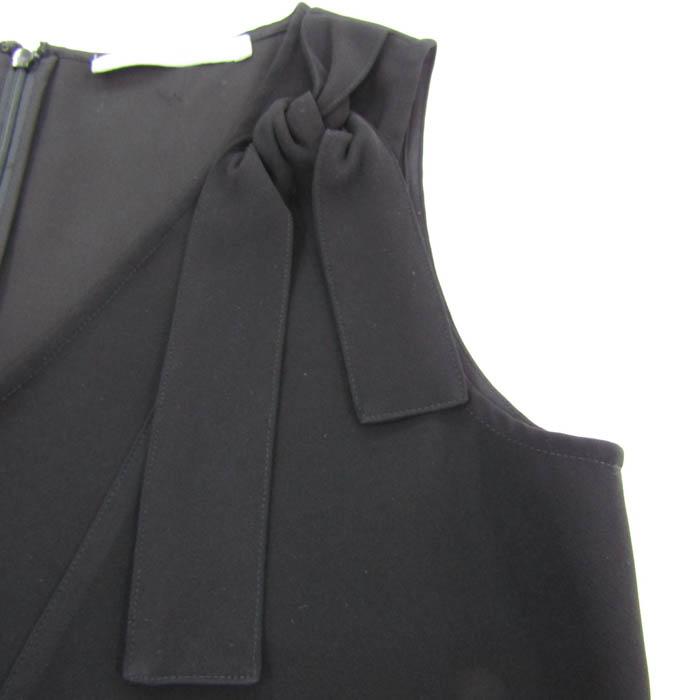 セオリーリュクス ワンピース ノースリーブ ブランド トップス 黒