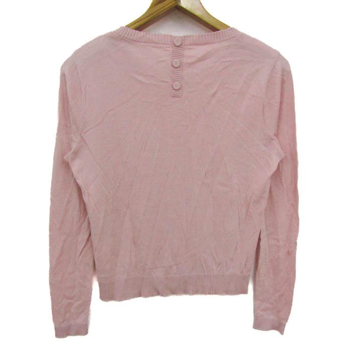 Leilian（レリアン） ニット トップス 長袖 シルク カシミヤ混