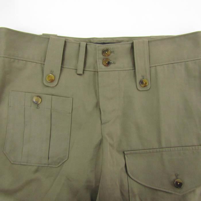ラルフローレン カーゴパンツ ボトムス シルク混 USA製 レディース 4